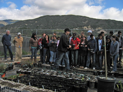 Students With Grafted Plants At Carpinteria High School 1